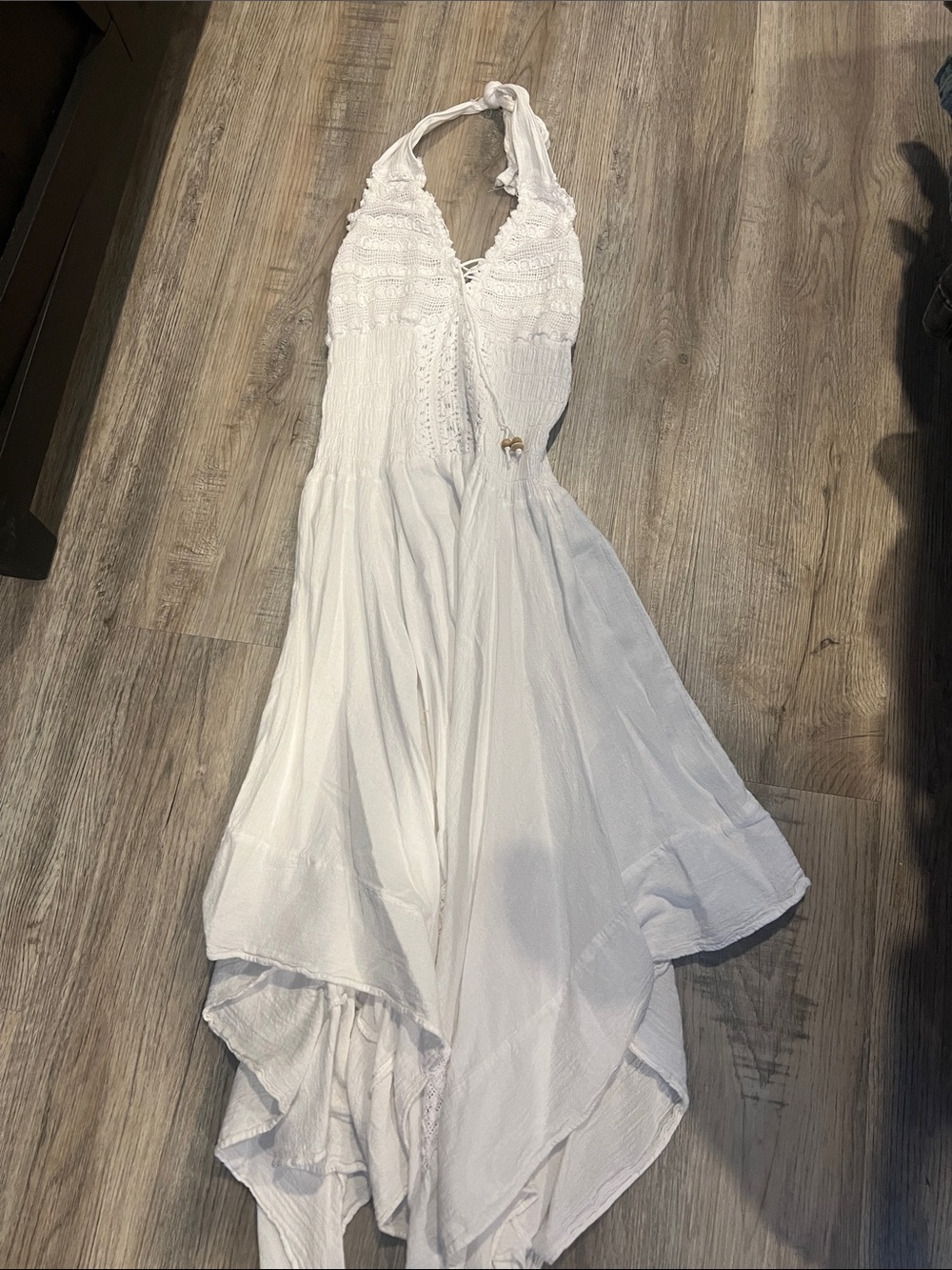 Mexican white dress onesize